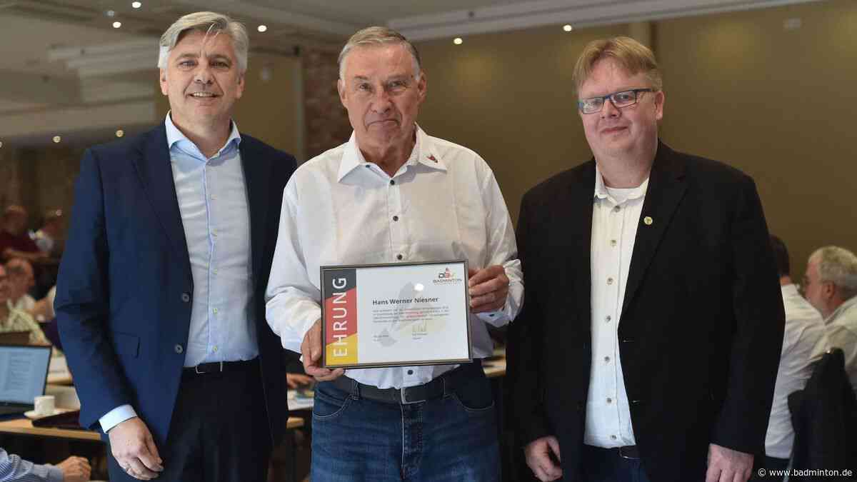 DBV-Ehrenring für Hans Werner Niesner