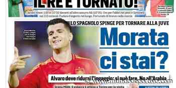 Morata ve con buenos ojos regresar a la Juventus