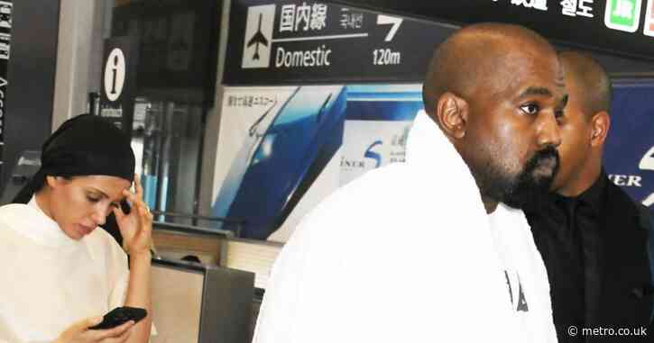 Kanye West and Bianca Censori arrive in Japan in their most bizarre outfits yet