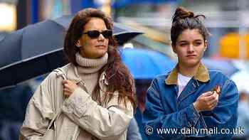 Katie Holmes reveals her daughter Suri, 18, often steals her clothes but admits the teen has 'her own sense of style' in rare interview