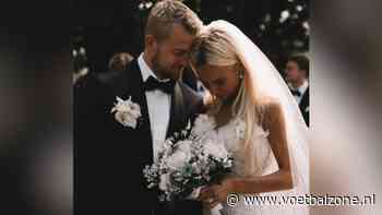 Matthijs de Ligt en Annekee Molenaar trouwen in het geheim en delen intieme huwelijksfoto’s
