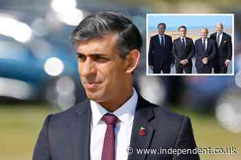 Minister denies Rishi Sunak will quit before general election over D-Day snub