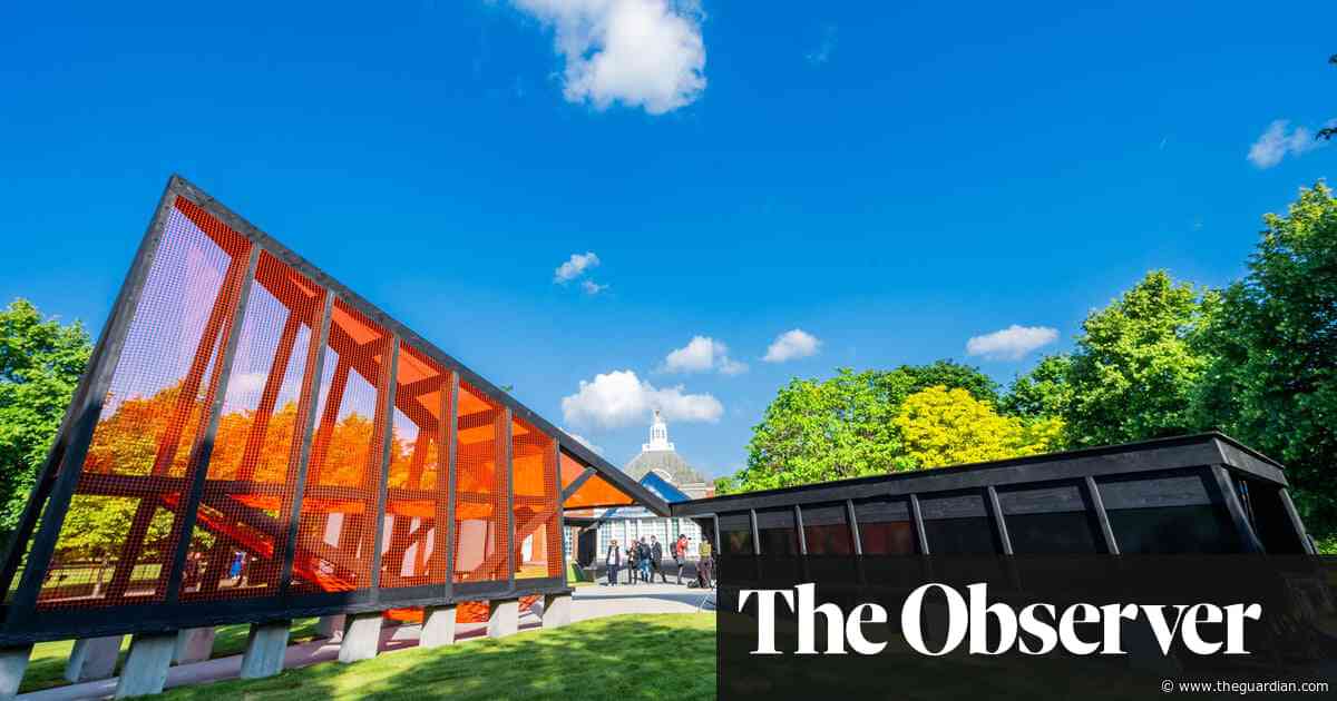 Serpentine pavilion 2024 review – Minsuk Cho’s multi-use design is bold and playful