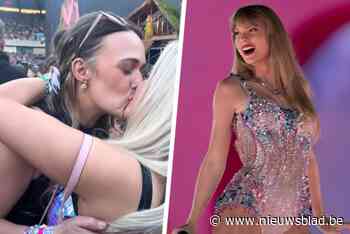 Taylor Swift feliciteert koppel dat huwelijksaanzoek doet tijdens concert
