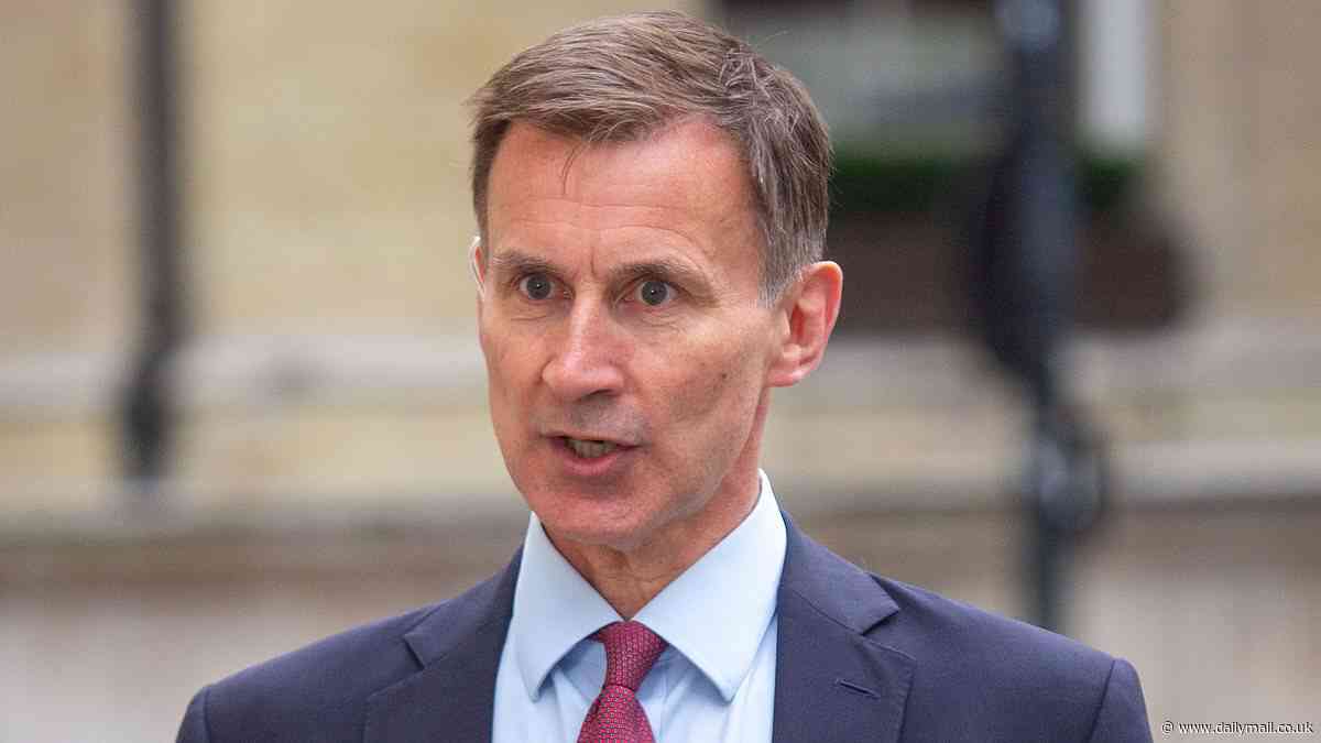 Jeremy Hunt vows to do more to help six-figure earners should Tories win the general election - and if Chancellor survives his own 'Portillo moment' on 4 July