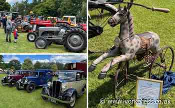 Tractors, vintage cars and bikes - and a velocipede: it's Tractor Fest