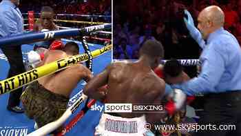 'Referee has seen enough!' | Carrington's thunderous knockdowns and stoppage
