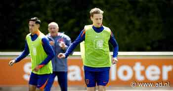 Frenkie de Jong maakt week voor eerste EK-duel met Polen rentree op trainingsveld bij Oranje