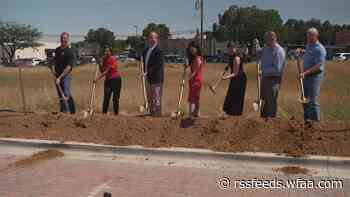 City of Frisco holds groundbreaking for redevelopment project in historic downtown.
