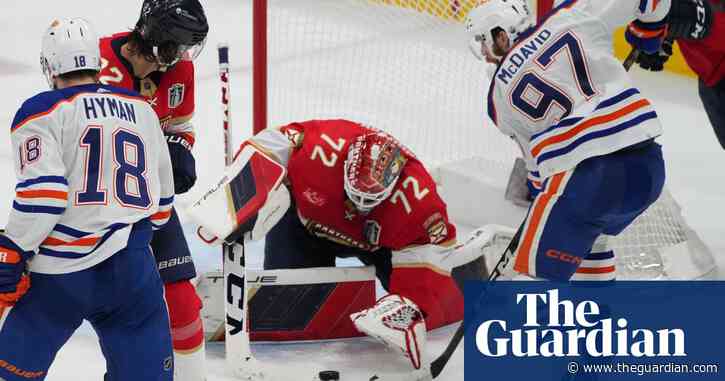 Stanley Cup final: Bobrovsky makes 32 saves as Panthers blank Oilers in Game 1