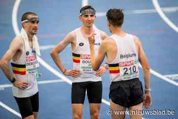 Simon Debognies loopt op EK halve marathon naar vijftiende plaats: “Het was continu koelen met water en ijs”