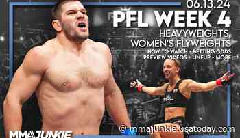 How to watch PFL 2024, Week 4: Who's fighting, lineup, start time, broadcast info