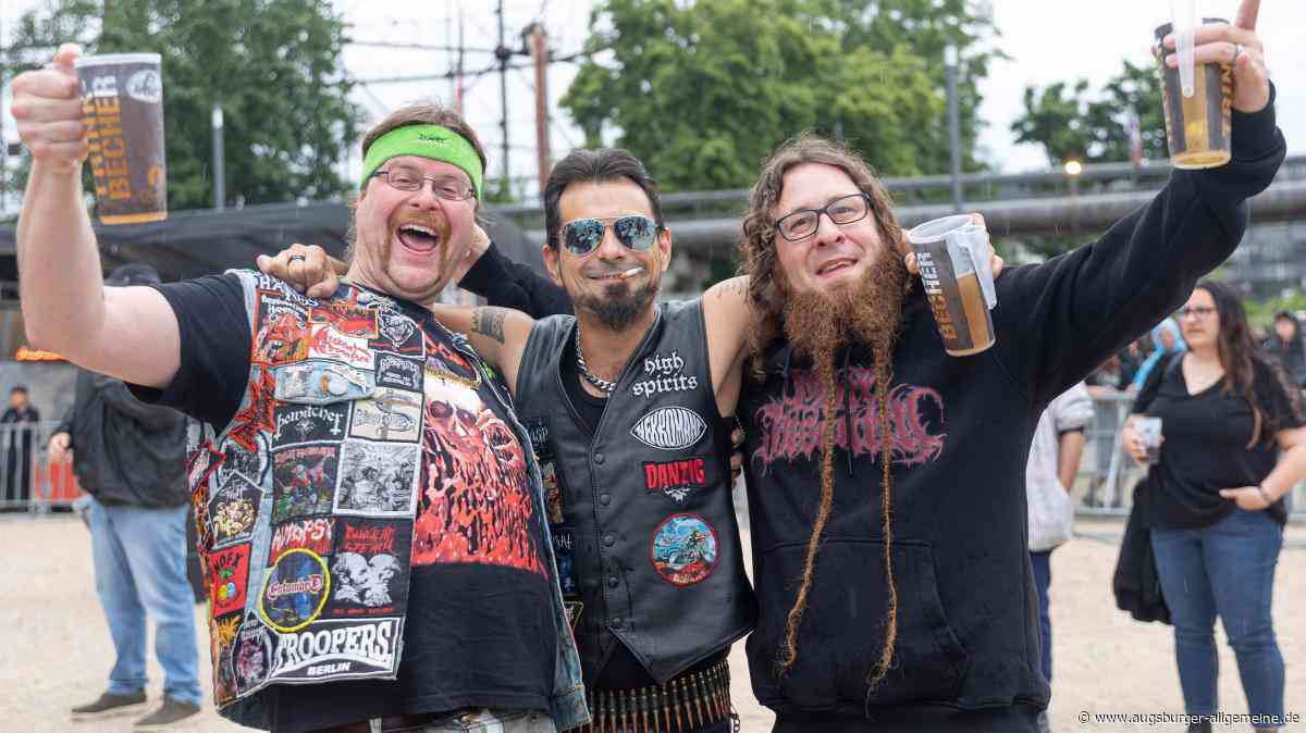Sommer am Kiez: Metal-Fans feiern am Gaskessel