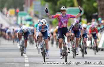 Pictures from the Tour of Britain Women's race in Warrington