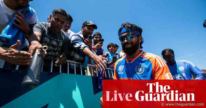 India v Pakistan: T20 Cricket World Cup – live