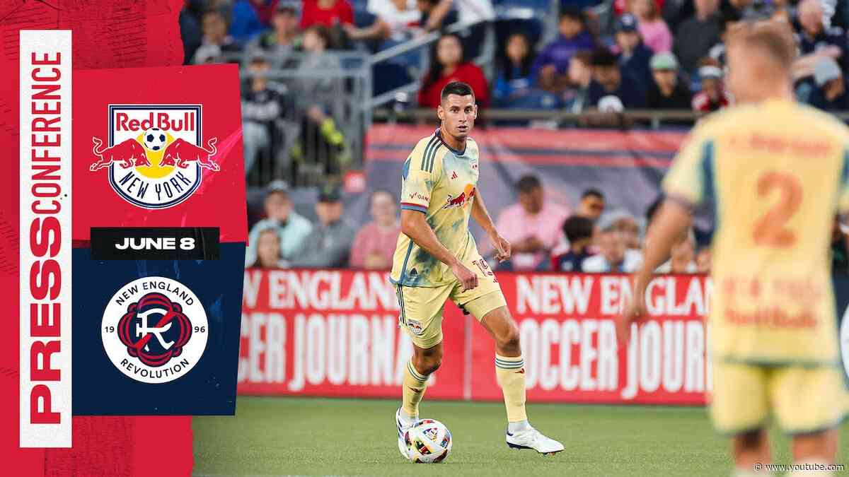 Sean Nealis: "We'll learn from this." | New York Red Bulls vs. New England Revolution