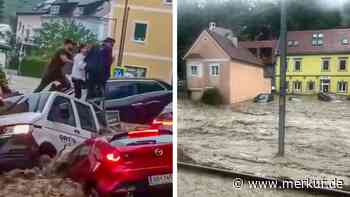 Österreich-Ort komplett geflutet – Bilder und Videos zeigen die unfassbaren Sturzfluten: „Noch nie erlebt“