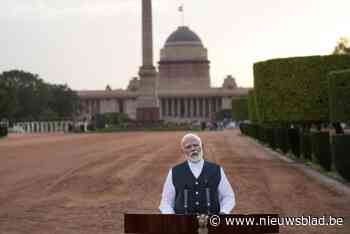 Indiase premier Modi legt voor derde keer eed af