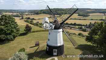 Up for sail! Iconic windmill from the film Chitty Chitty Bang Bang hits the market for £7million after dropping in price by £2m
