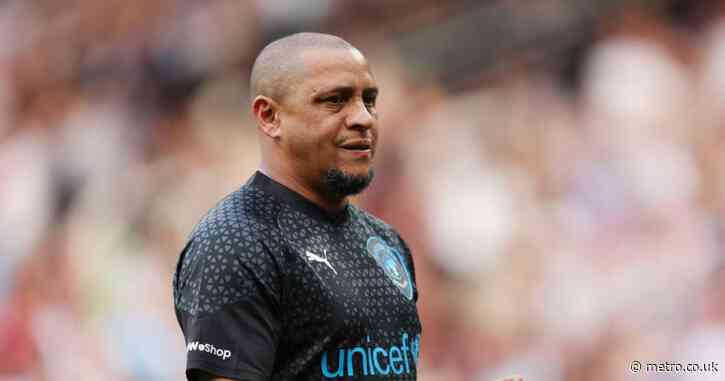 Brazil football legend Roberto Carlos issues statement after pulling out of Soccer Aid