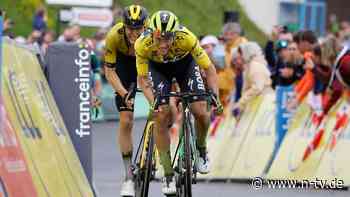"Verrückte" acht Sekunden: Roglic verhindert Stimmungskiller vor Tour de France hauchzart