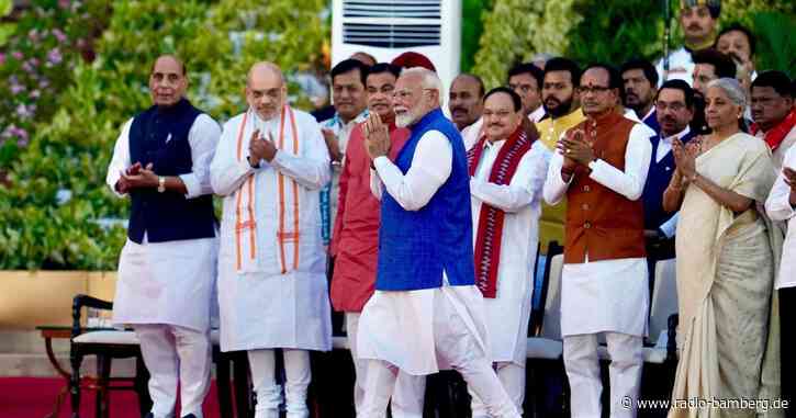 Indiens Premier Modi für dritte Amtszeit vereidigt