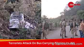 10 Killed As Terrorists Open Fire At Bus Carrying Pilgrims In J&K`s Raesi