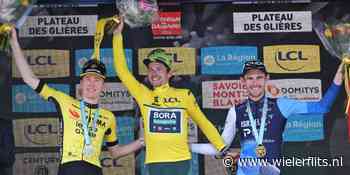 Derek Gee schittert op podium in Critérium du Dauphiné: &#8220;Veel reflecteren, maar eerst genieten&#8221;