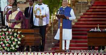 Trotz Stimmverlusten: Indiens Premier Modi für dritte Amtszeit vereidigt