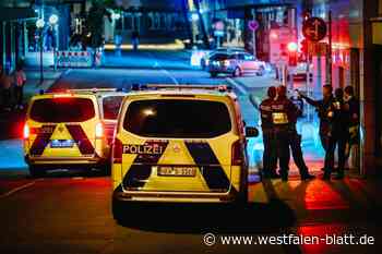Nachts mit der Polizei auf Streife in der Paderborner City