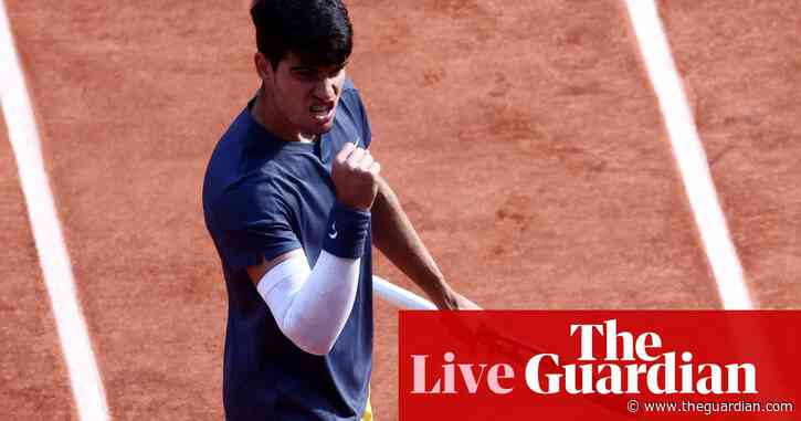 Carlos Alcaraz beats Alexander Zverev in five sets to win his first French Open – live