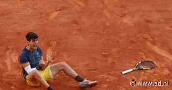 Alcaraz wint voor het eerst Roland Garros na heerlijke vijfsetter tegen Zverev en pakt derde grandslamtitel
