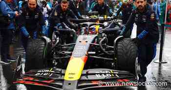 LIVE Formule 1 | Verstappen blijft tweede op glibberige baan, gok van Haas-coureurs pakt goed uit