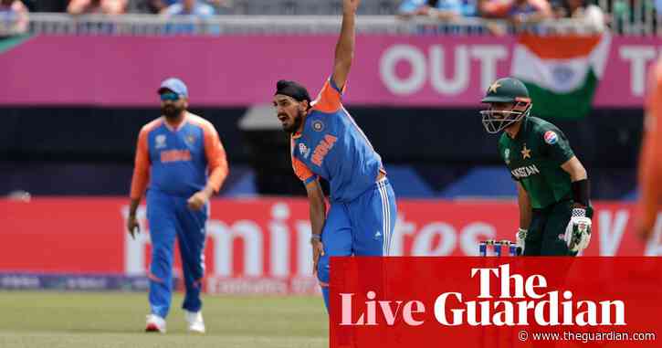 India set Pakistan 120 to win: T20 Cricket World Cup – live