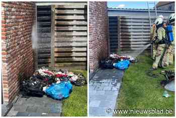Dag oude barbecuekolen zetten vuilnisbakken in brand: buurman voorkomt erger