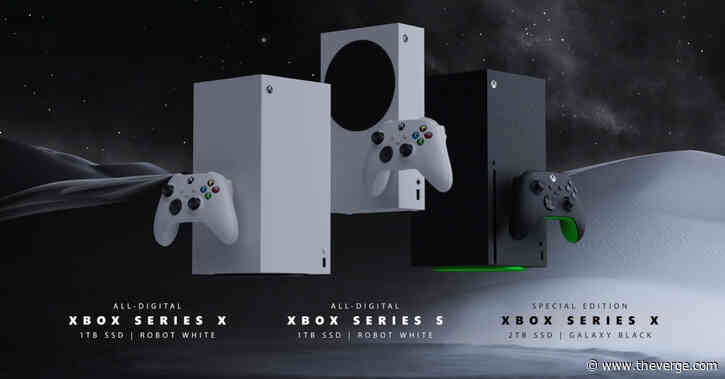 Microsoft announces a disc-less Xbox Series X console in white