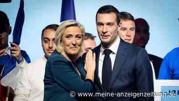 Le Pens Rechtsnationale gewinnen in Frankreich deutlich