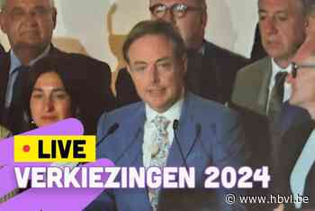 LIVE VERKIEZINGEN. Bart De Wever (N-VA): “Vrienden, we hebben deze verkiezingen gewonnen”