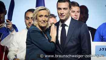 Le Pens Rechtsnationale gewinnen in Frankreich deutlich
