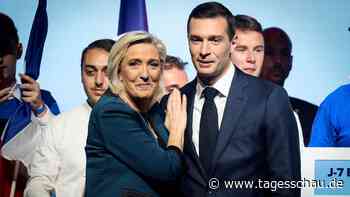 Le Pens Rechtsnationale gewinnen Europawahl in Frankreich deutlich