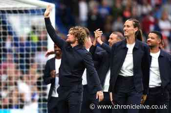 Soccer Aid 2024 LIVE: England 2-2 World XI as Ellen White levels things up