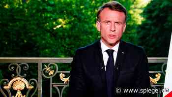 Frankreich: Präsident Emmanuel Macron löst Parlament auf und kündigt Neuwahlen an