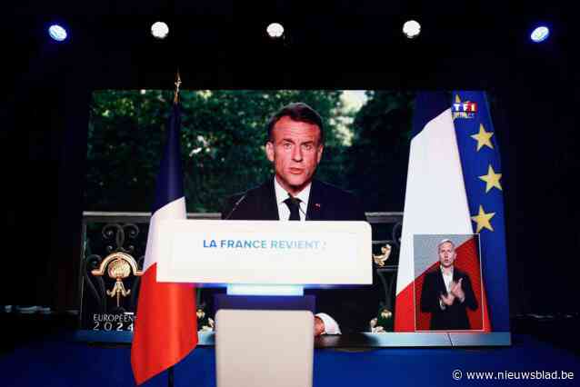 President Macron ontbindt Franse parlement na dramatische uitslag in Europese verkiezingen: nieuwe parlementsverkiezingen op 30 juni