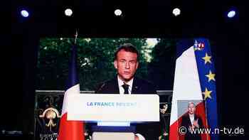 Nationalversammlung aufgelöst: Macron kündigt Neuwahlen in Frankreich an