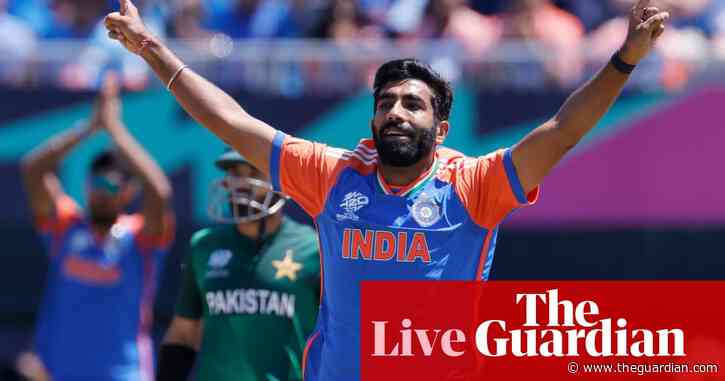 India beat Pakistan by six runs at T20 Cricket World Cup – live