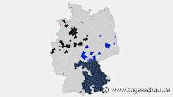Wie die Parteien in Deutschland in den Regionen abschnitten