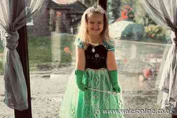 Girl saved unconscious mother's life by staying with her all night then walking to school in princess dress and wellies