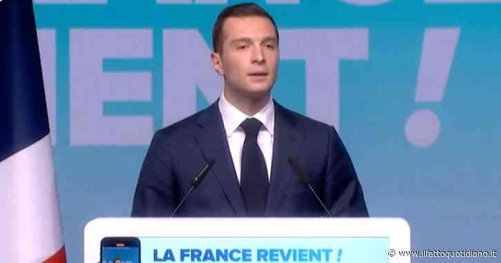 Francia, il capolista di Rassemblement National Jordan Bardella: “Divario senza precedenti, chiaro rifiuto della politica di Macron”