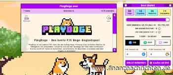 Dogecoin ist am schwächeln, während PlayDoge fast 3,5 Mio. Dollar im Vorverkauf sammelt!
