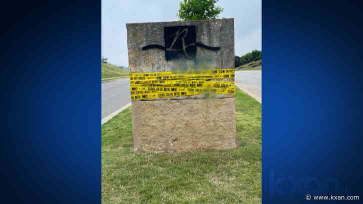 Photos show graffiti with swastikas across Lakeway neighborhoods